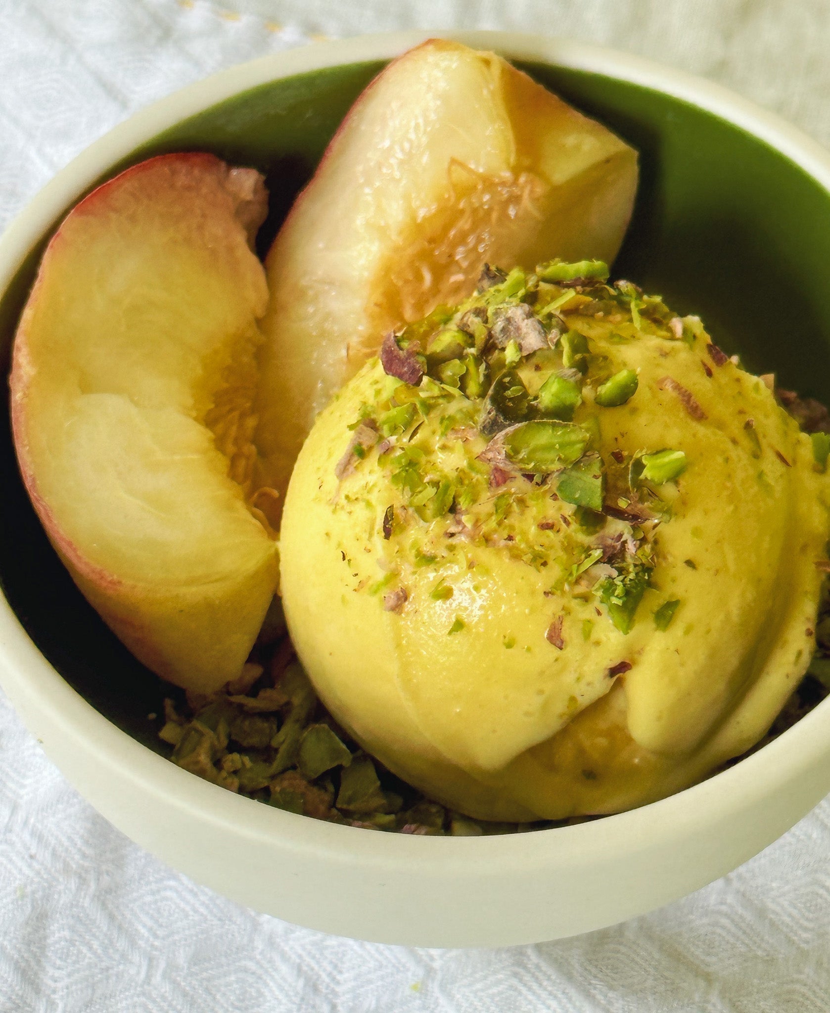 SAFFRON ICE CREAM